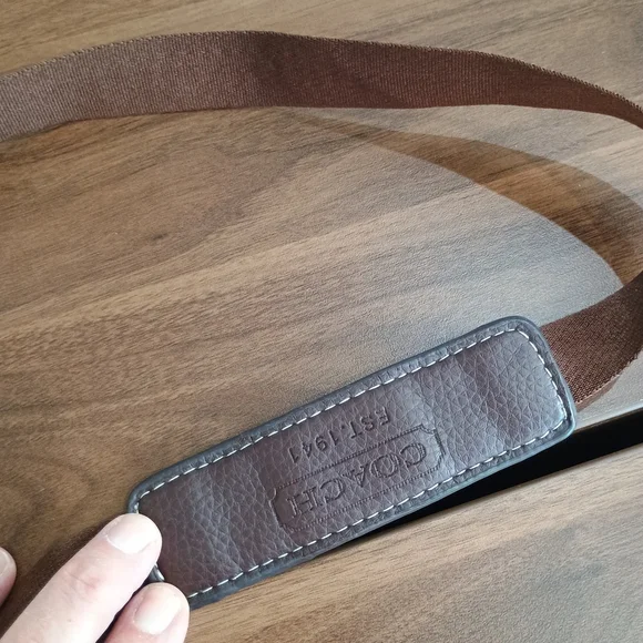 Coach Brown and Tan Crossbody Bag - Picture 7 of 12